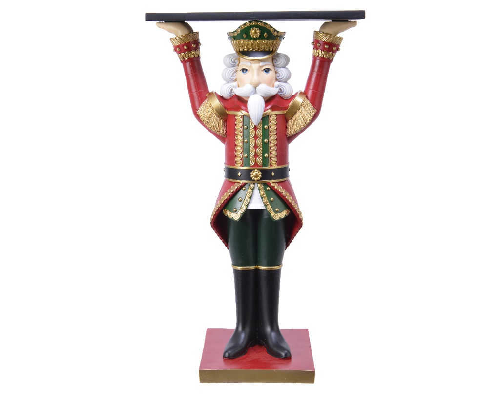 POL NUTCRACKER W SERVING PLATE L16.80-W29.50-H52CM