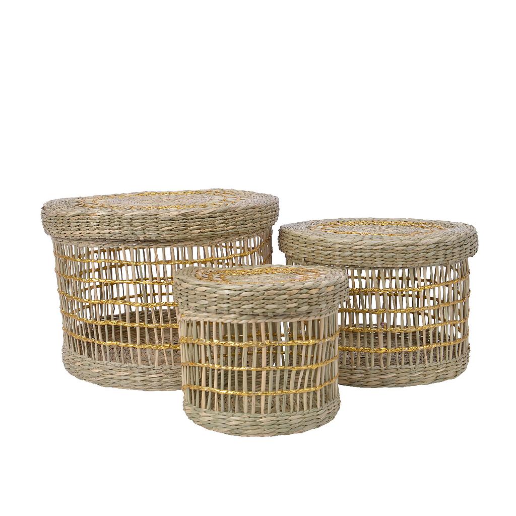 SEAGRASS STORAGE BASKET