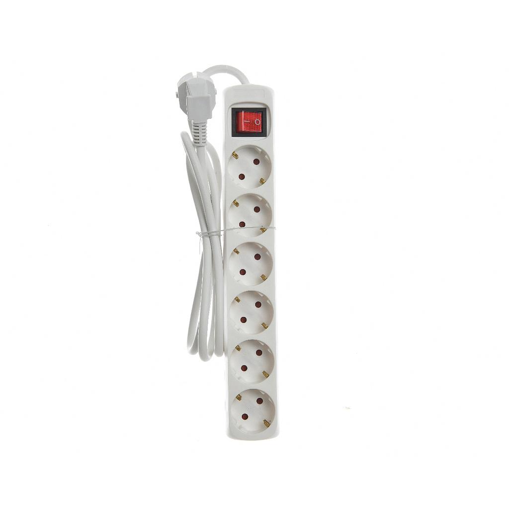 SOCKET 6WAY EU INDOOR L4.70-W33-H3.80CM