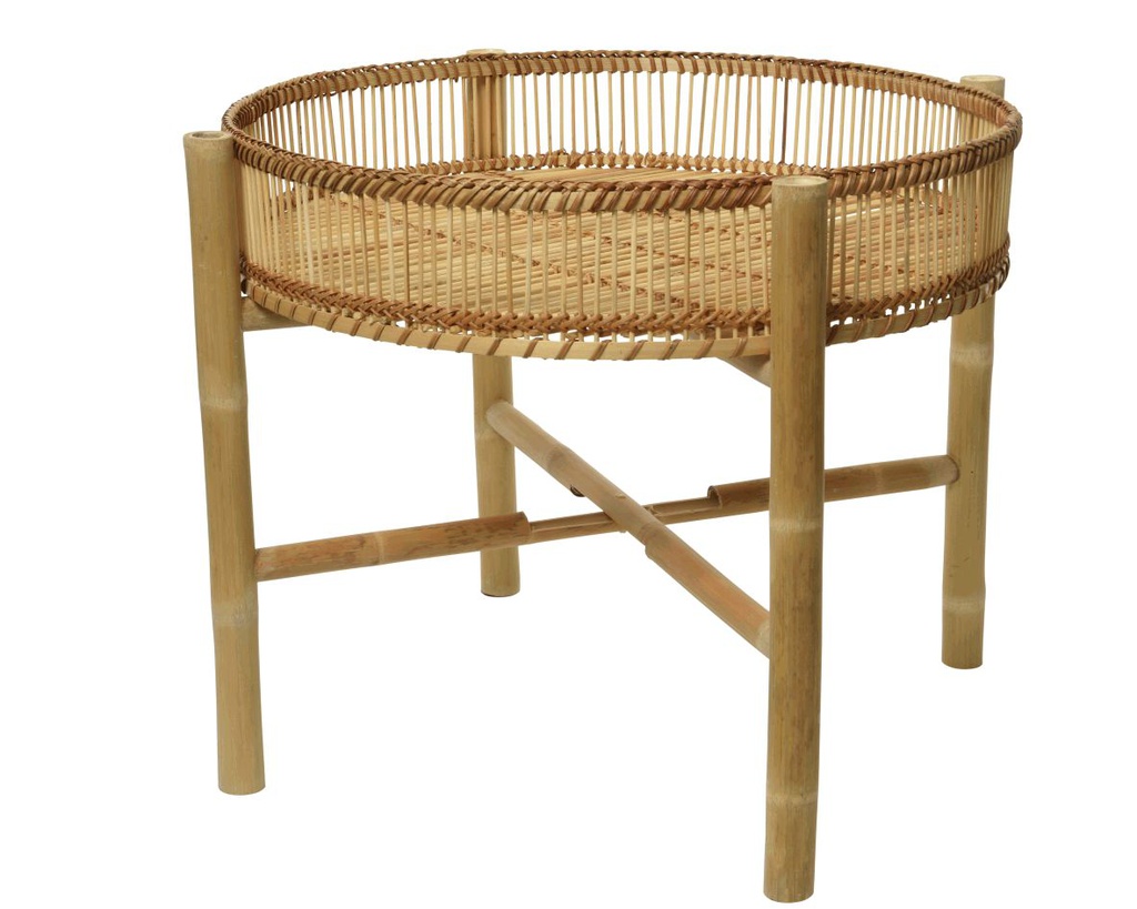 MESITA BAMBOO - DIAM50MMX43CM