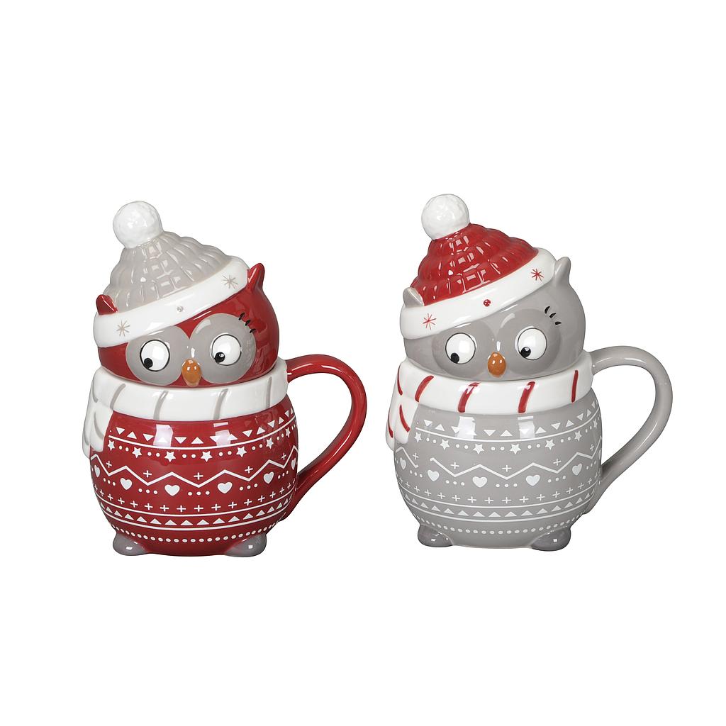 ***cup owl 14x10xH16,5cm 2SURT UD