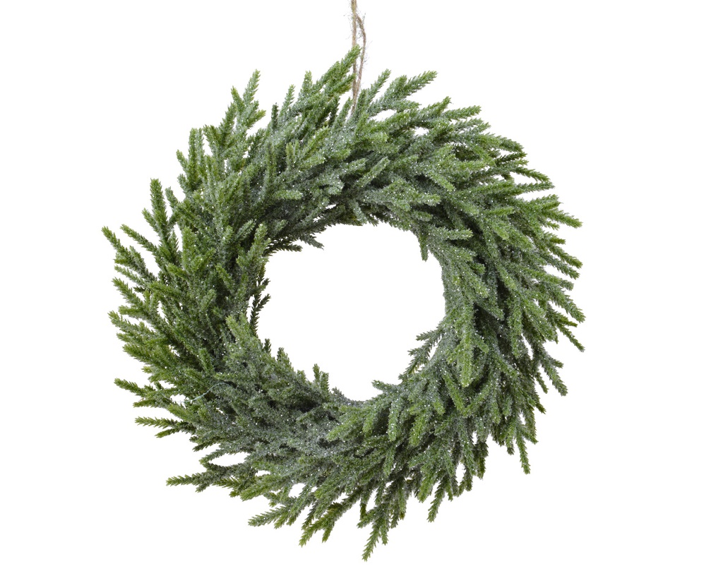 ***Wreath pe glitter