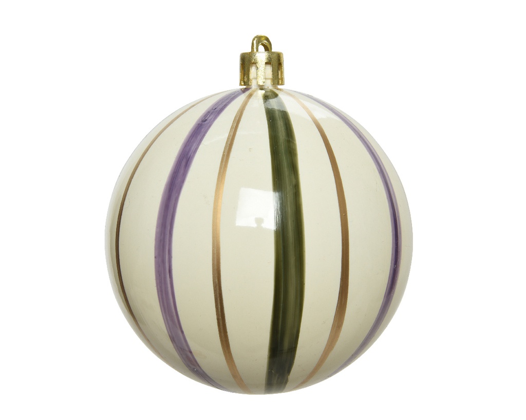 BOULES DE NOEL EN PLASTIQUE STRIP 21278