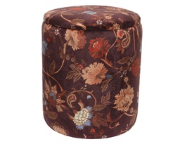 [4-367491] *** STOOL POLYESTER VELVET 367491