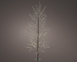 [4-491665] ARBRE D'EXTERIEURE MICROLED - NOIR - 491665