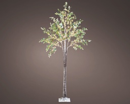 [4-491681] ARBOL MICRO HOJAS VERDE H210cm-270L/CAL-CLA/EXT