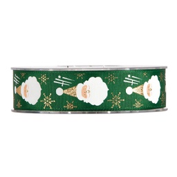 [PV-4453-13] ***NASTRO SANTA CLAUS MM25X10MT GREEN