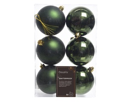 [4-022157] BOLA PLASTICO PINE GREEN dia8.00cm