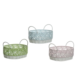 [4-805944] ***BASKET IRON L25-W19-H10.50cm