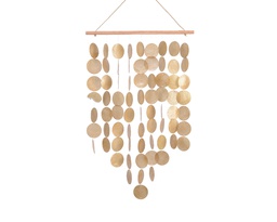 [4-824888] ***WINDCHIME CAPIZ L36-W1.50-H61cm