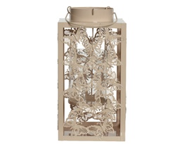 [4-844262] ***LANTERN IRON L16-W16-H32cm