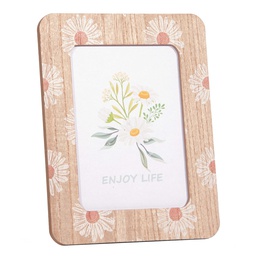 [PV-N890] ***PHOTOFRAME W/FLOWERS CM18,3XH23,7