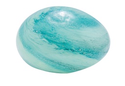 [GE-12103211] ***GLASLAMPE, MINT, OVAL 40X30X24CM