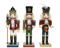 [4-550343] NUTCRACKER FIRWOOD L8.50-W6-H25CM