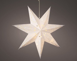 [4-487079] ***LED STAR BO INDOOR WHITE/WARM WHITE L11.00-W40.00-H40.00cm-10L