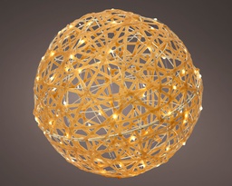 [4-493606] ***MICRO LED BALL OUTDOOR GOLD/WARM WHITE dia58.00cm-160L