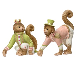 [4-530826] ***MONKEY POLYRESIN ASSORTED L22.00-W58.00-H57.00cm