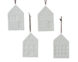 [4-531131] ***HOUSE PORCELAIN WHITE L11.00-W7.00-H0.60cm