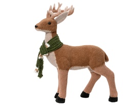 [4-548629] CERF MARRON - L18.00-W51.00-H60.00cm