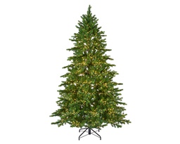 [4-670206] ARBRE DE NOEL GALLOWAY - VERT - LUMIERE CHAUDE - dia150.00-H240.00cm-5400L