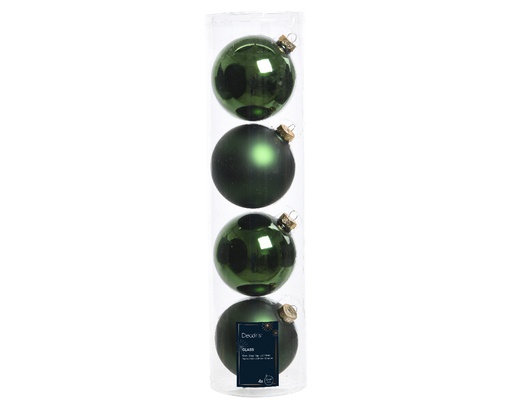 BOLA CRISTAL PINE GREEN dia10.00cm