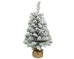 [4-683176] MINI ARBRE IMPERIAL ENNEIGE - VERT/BLANC - dia35.00-H60.00cm