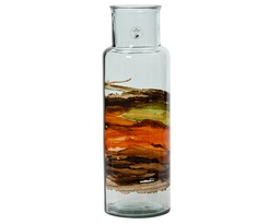 [4-649126] VASE EN VERRE RECYCLE - dia15.00-H45.00cm