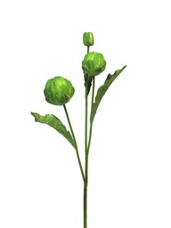 [12-31594-1] ALCACHOFA 3FLORES- VERDE-79CM