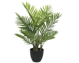 [4-801066] ***PALMTREE PLASTIC GREEN L61.00-W61.00-H73.00cm