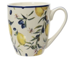 [4-829038] ***MUG PORCELAIN MULTI L12.50-W9.10-H10.60cm