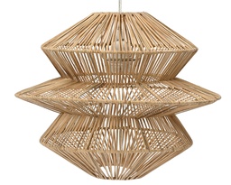 [4-839058] ***HANGING LIGHT NATURAL dia38.00-H28.00cm-1L