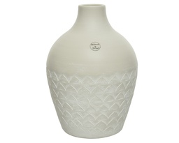 [4-850031] ***VASE TERRACOTTA SAND dia24.00-H35.00cm