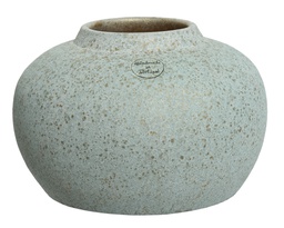 [4-851657] ***PLANTER TERRACOTTA WHITE/COLOUR(S) dia23.00-H14.00cm