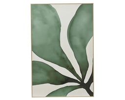 [4-879458] ***PAINTING MDF SOFT GREEN L60.00-W40.00-H2.50cm