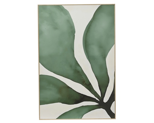 ***PAINTING MDF SOFT GREEN L60.00-W40.00-H2.50cm