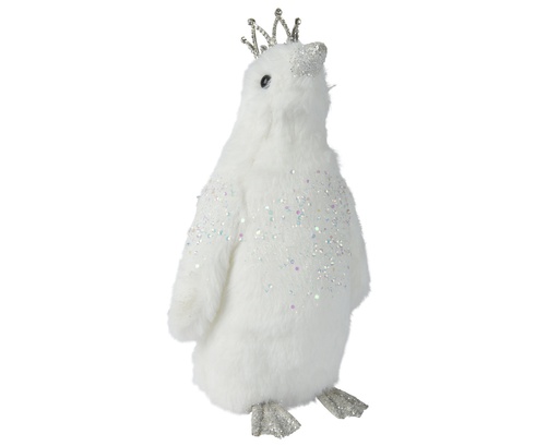 PINGUINO BLANCO - L15.00-W14.00-H30.00cm