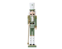 [4-386624] ***NUTCRACKER PINEWOOD GREEN/COLOUR(S) L15.00-W13.00-H92.00cm