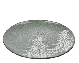 [4-604060] ***BREAKFAST PLATE STONEWARE 0 dia20.00-H2.40cm