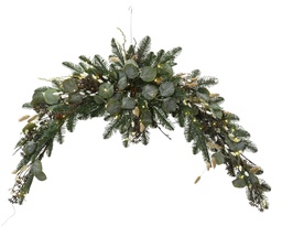 [4-681263] ***TAIL GRASS TABLEPIECE FROST BO PRELIT 0 dia20.00-L120.00-H7.00cm-50L