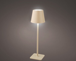 [4-488366] ***LED TABLE LIGHT BO INDOOR SAND/WARM WHITE dia11.00-H37.00cm-56L