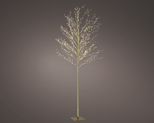 ARBRE D'EXTERIEUR MICROLED - LUMIERE CHAUDE - DORE - dia70.00-H180.00cm-720L