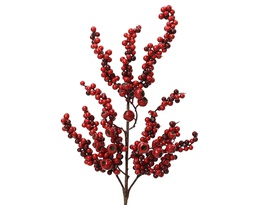 [4-516496] BRANCHE AVEC DES BAIES ROUGES - L2.00-W15.00-H60.00cm