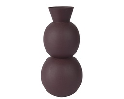 [4-523980] ***VASE IRON 0 L18.00-W18.00-H37.50cm