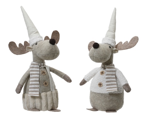 ***DOORSTOPPER DEER POLYESTER 0 L16.00-W12.00-H32.00cm