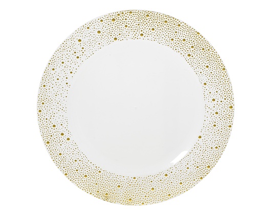 ***DECO PLATE PLASTIC 0 dia33.00-H1.50cm