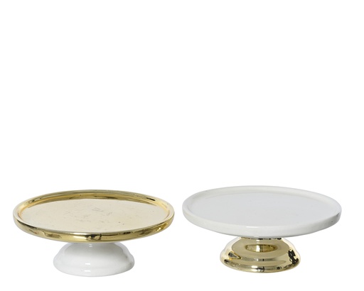 ***CAKE STAND DOLOMITE 0 dia22.00-H11.50cm