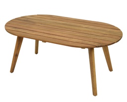 [4-840739] MESA CENTRO O DE CAFE PARA EXTERIOR - MADERA ACACIA - L97.00-W57.00-H40.00cm