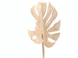 [DHG-383839916846] ***90X48X3CM WOOD MONSTERA LEAF