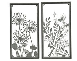 [4-801963] ***WALL DECO IRON ZINC L2.00-W20.50-H39.50cm