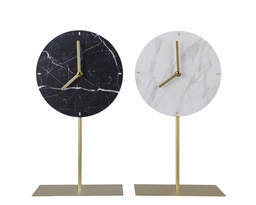 [4-830968] ***CLOCK MDF ASSORTED L20.00-W10.00-H37.00cm